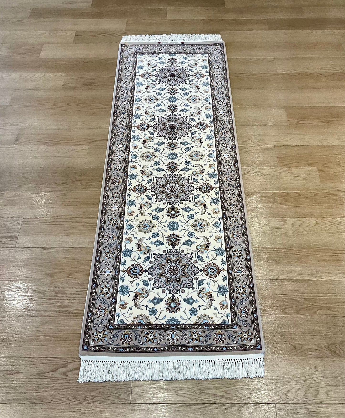 イスファハン ダーバリ工房 203cm x 64cm B6868