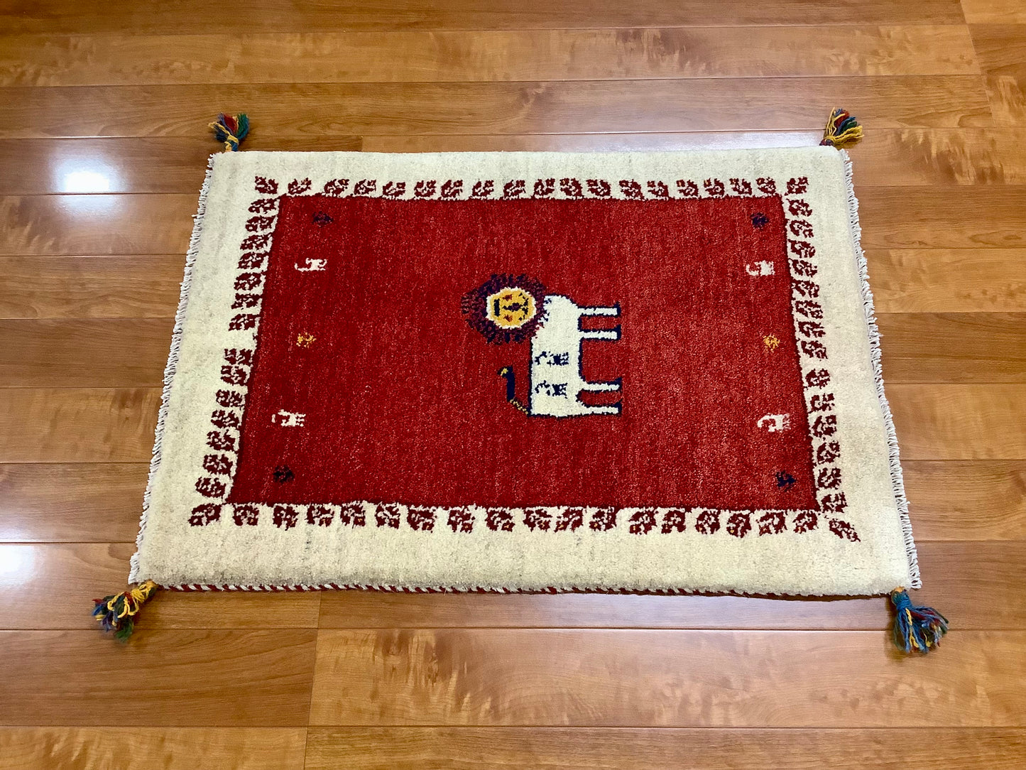 【オンライン限定】ギャッベ 90cm x 62cm RJ12371