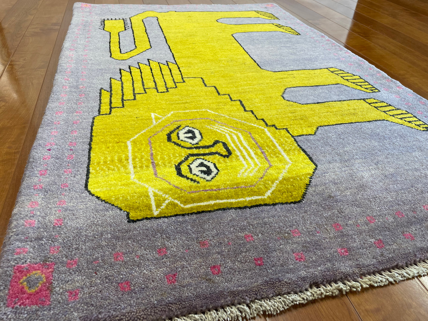 【オンライン限定】カシュクリギャッベ 130cm x 83cm RJ14024