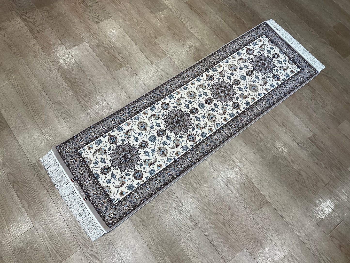 イスファハン ダーバリ工房 203cm x 64cm B6868