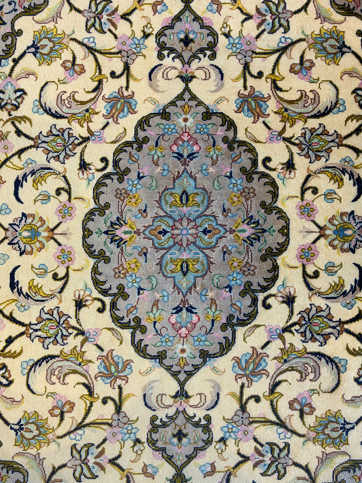 【千葉店】カシャーンシルク パディデ工房 88cm x 60cm PS12774