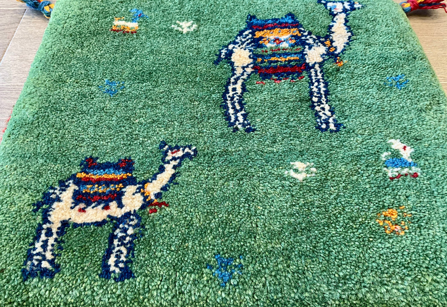 ギャッベ 46cm x 41cm Z965