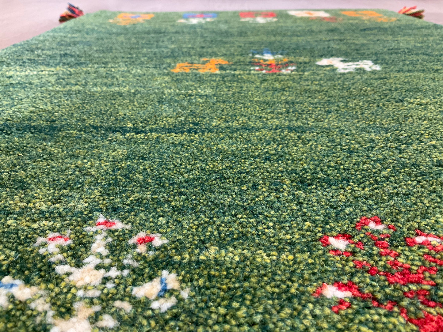 ギャッベ 85cm x 58cm RJ2658