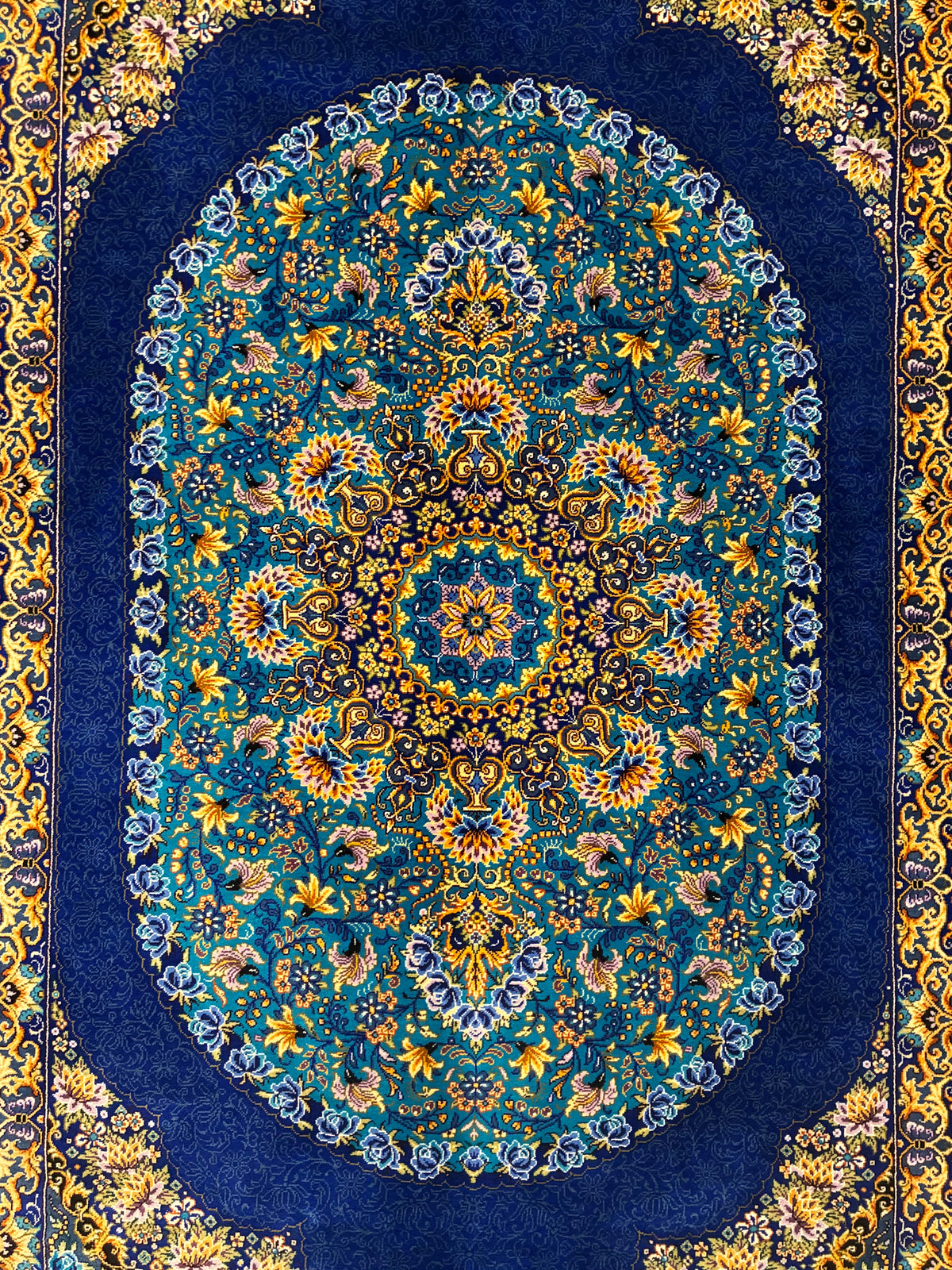 【千葉店】クム ジェッディ工房 125cm x 81cm PS13472