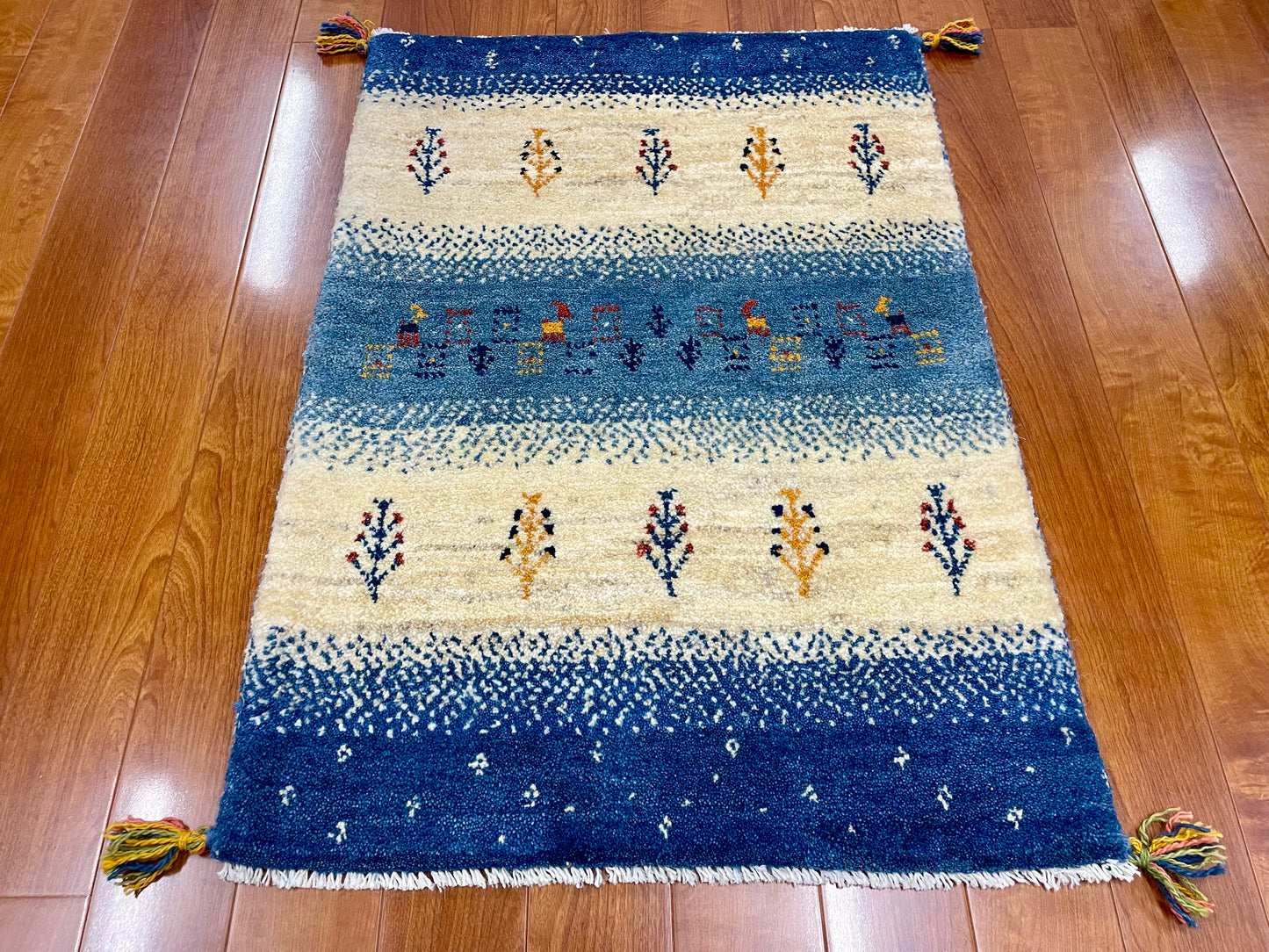 【オンライン限定】ギャッベ 90cm x 63cm RJ5944