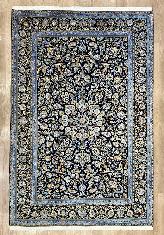 ペルシャ絨毯 あったか カーシャーン 305x200cm