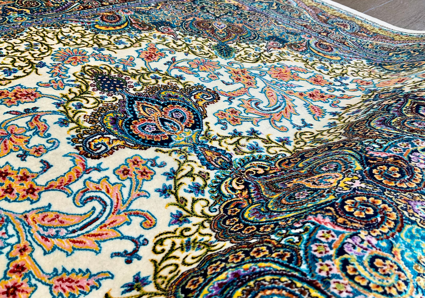 ペルシャンシルク 150cm x 100cm PS10424