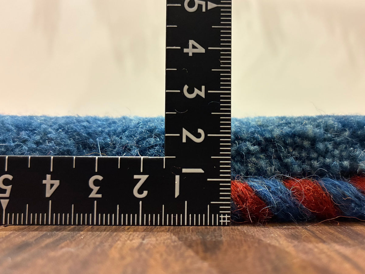 【千葉店】ギャッベ 39cm x 38cm Z3172