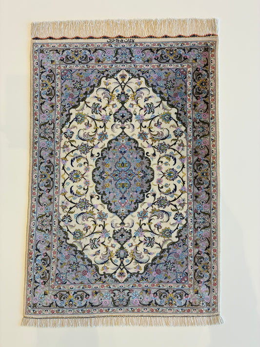 【千葉店】カシャーンシルク パディデ工房 88cm x 60cm PS12774