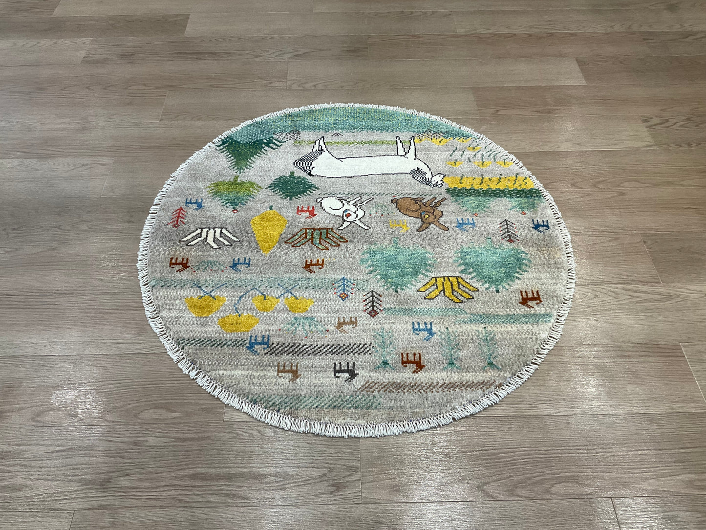 ギャッベ アマレバフト Φ100cm RJ14729