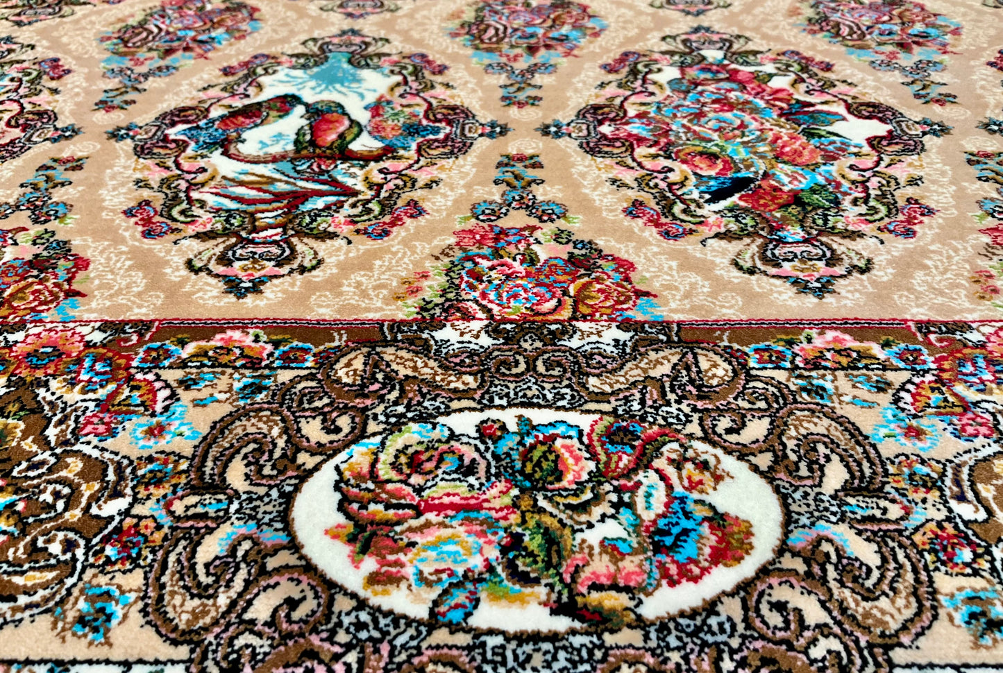 ペルシャンシルク 120cm x 80cm PS10444