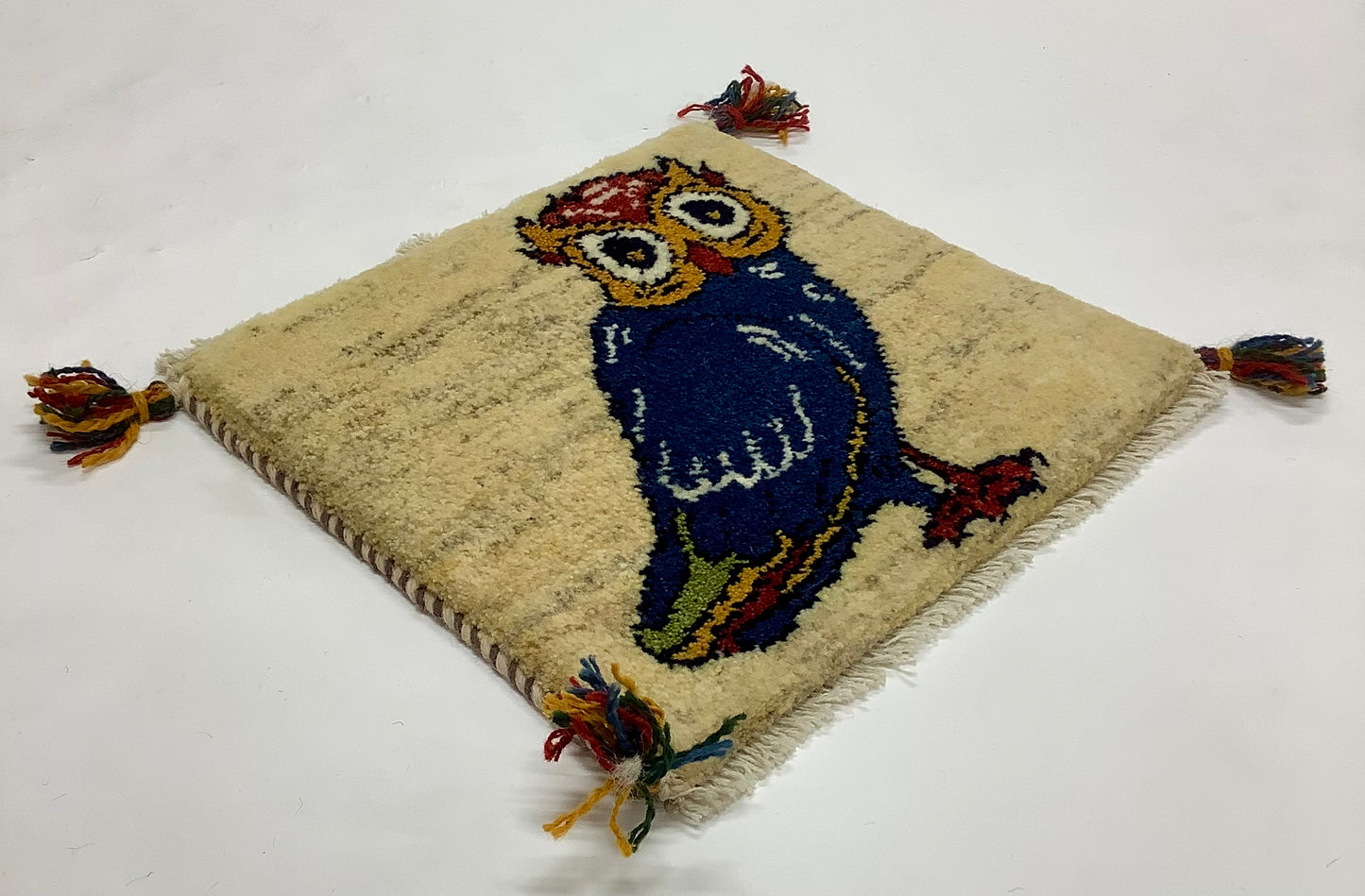 ギャッベ 40cm x 39cm T4864