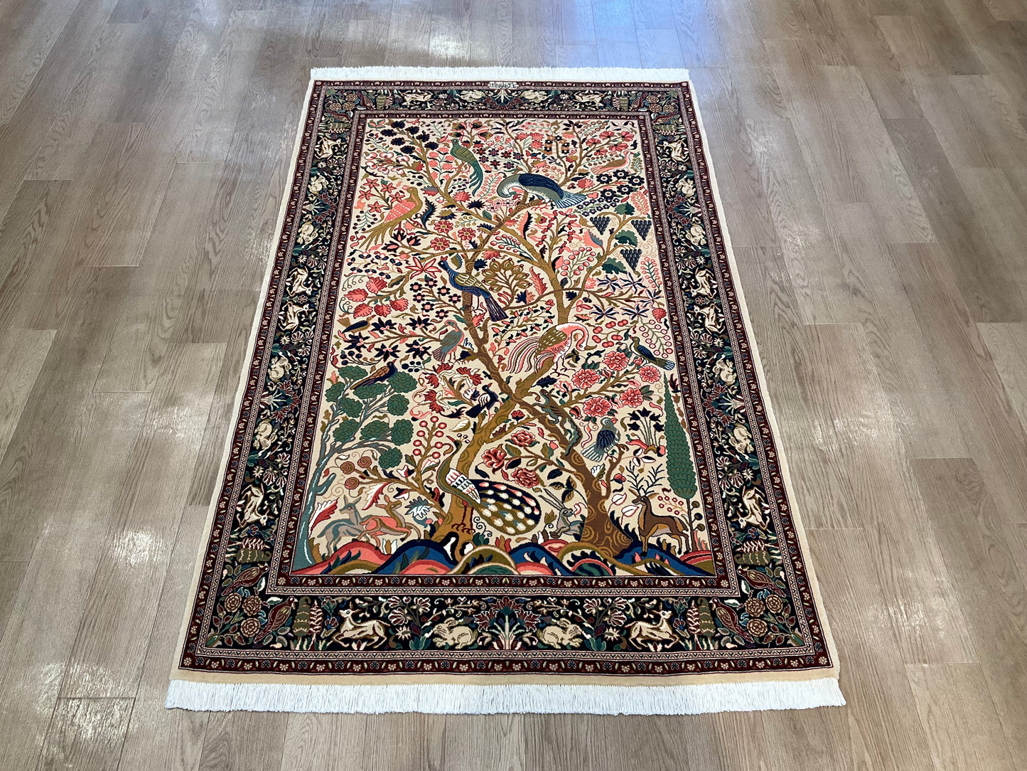 カシャーン(カシャン) 210cm x 134cm PS8633