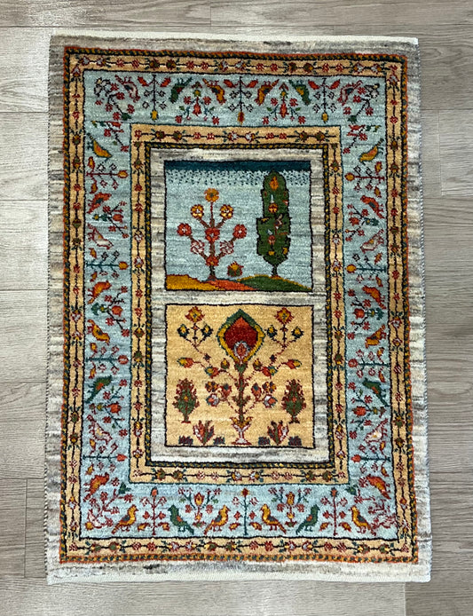 カシュクリギャッベ 88cm x63cm RJ16087