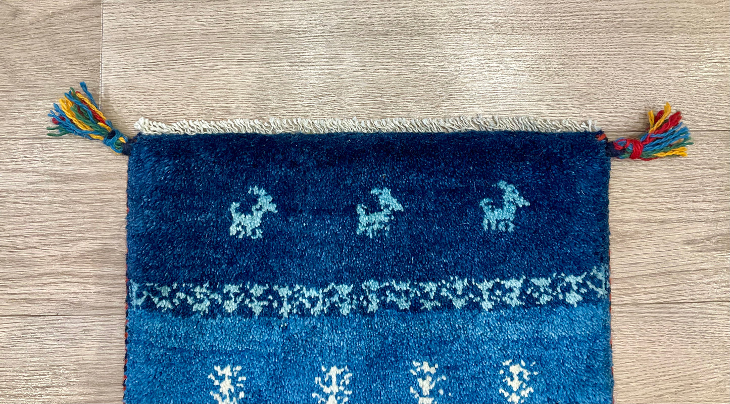 ギャッベ 42cm x 40cm T9987