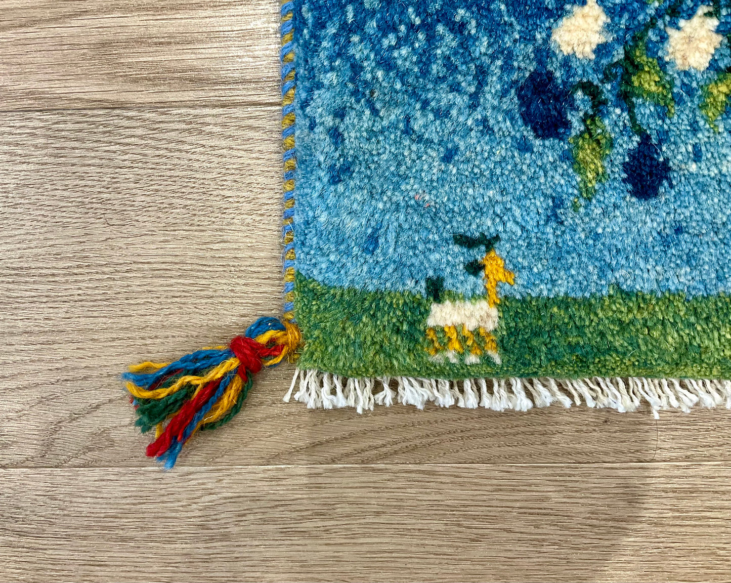 ギャッベ 42cm x 41cm T6760