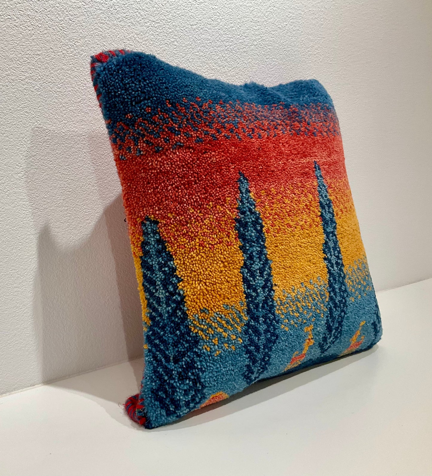 ギャッベクッション 39cm x 39cm AJ14454