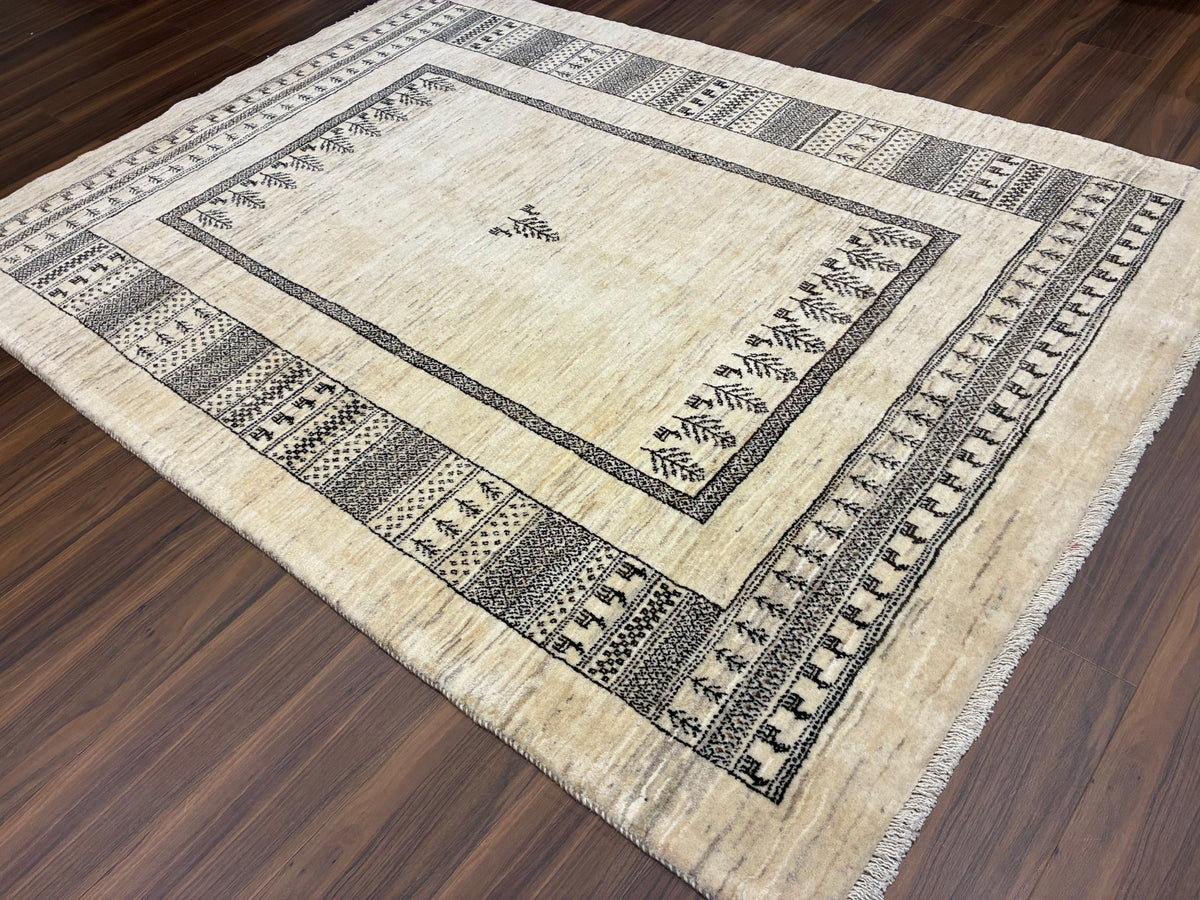 【千葉店】カシュクリギャッベ  210cm x 150cm RJ11000