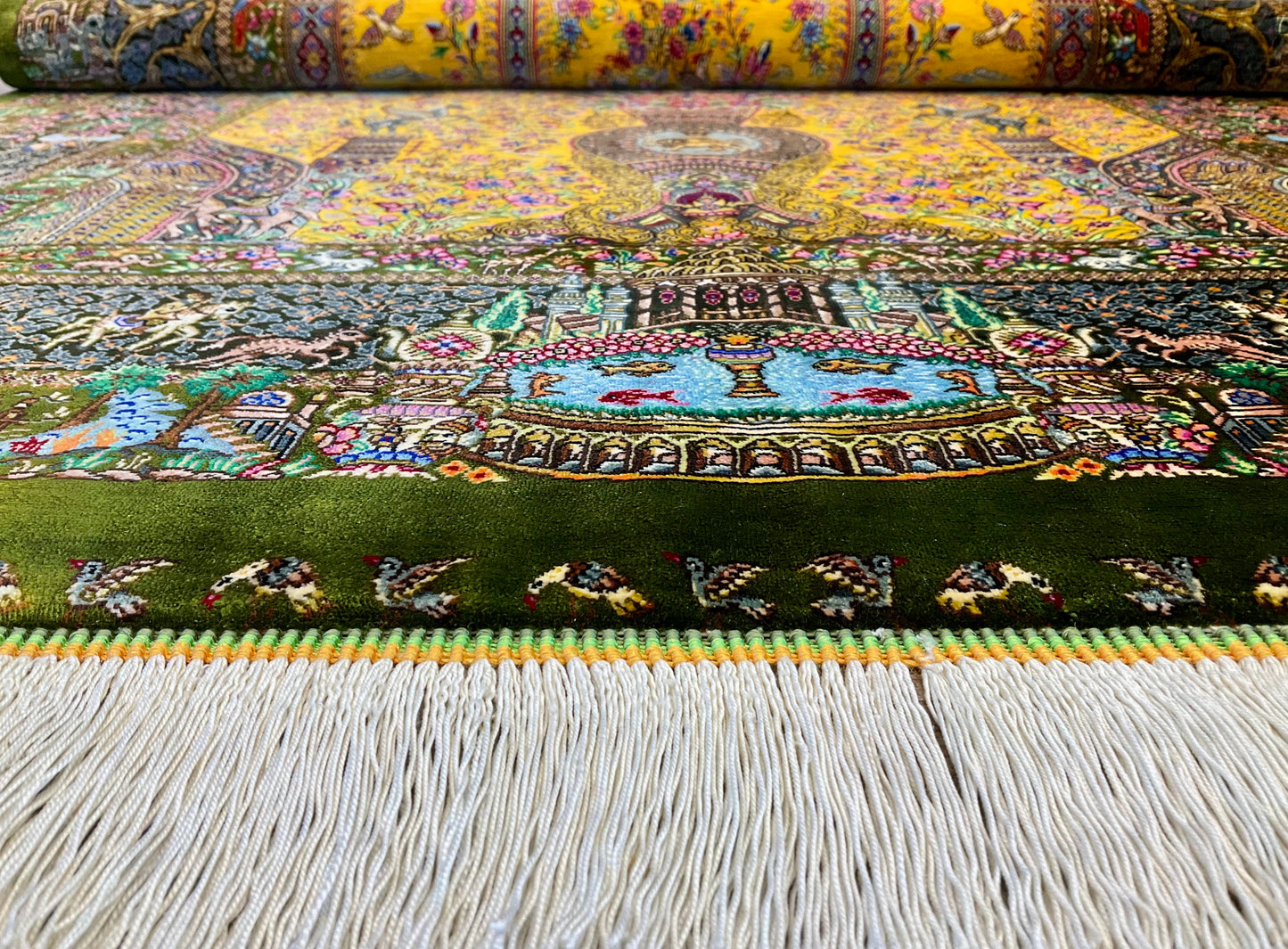 クム モハンマド工房 155cm x 100cm NT11115