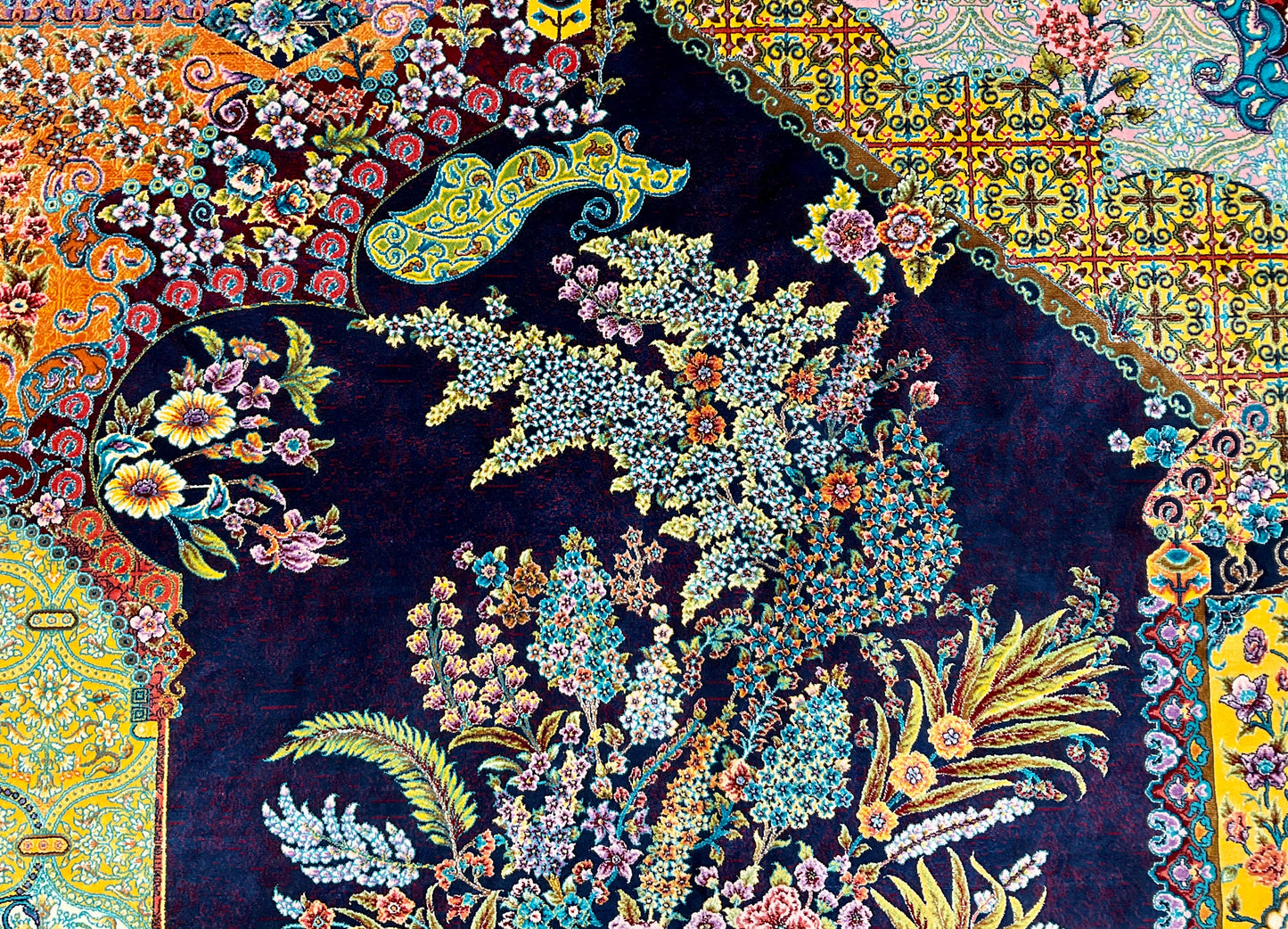 ペルシャンシルク 150cm x 100cm PS10426
