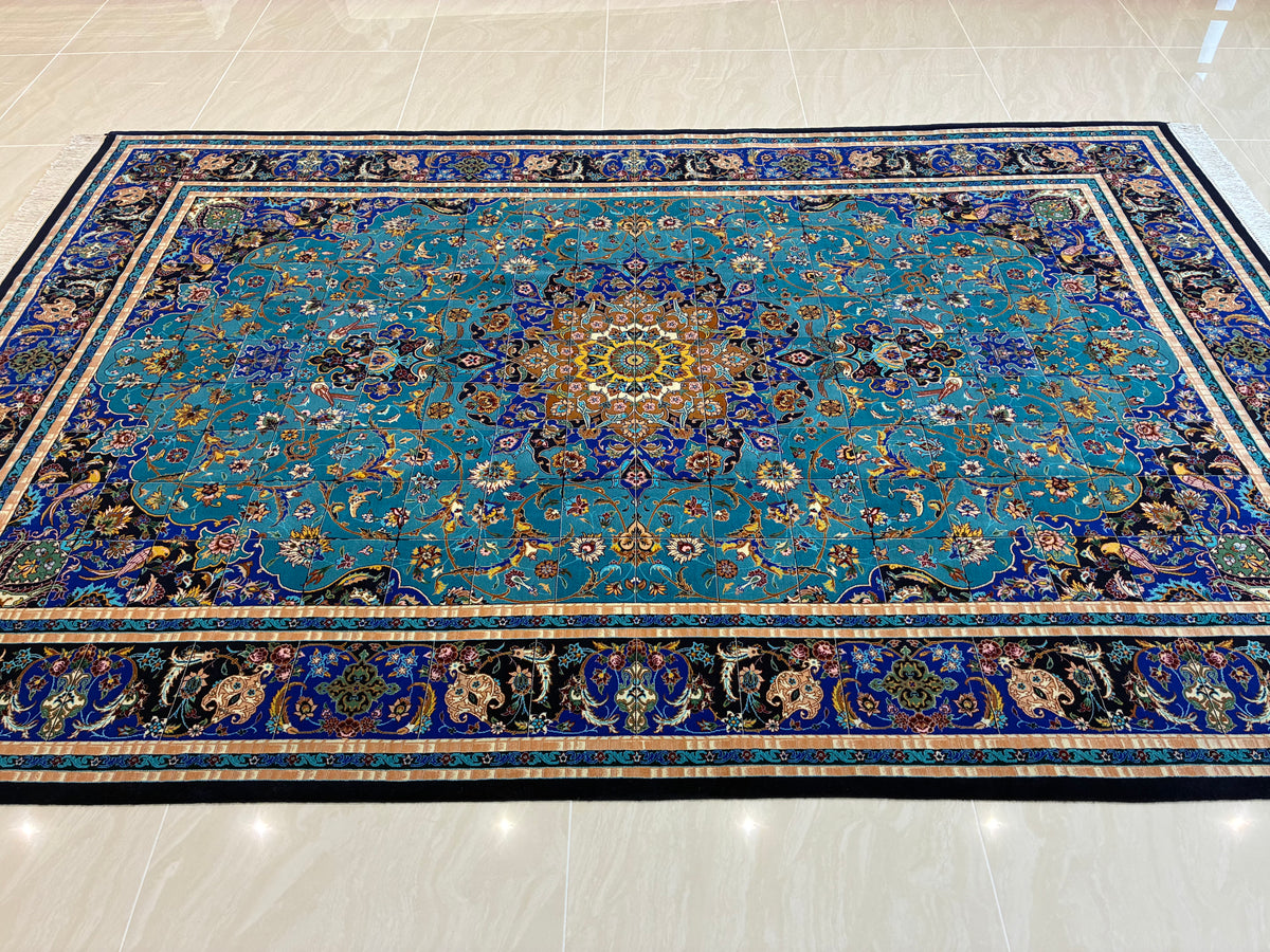 【千葉店】イスファハン アールデ工房 307cm x 206cm PS12638