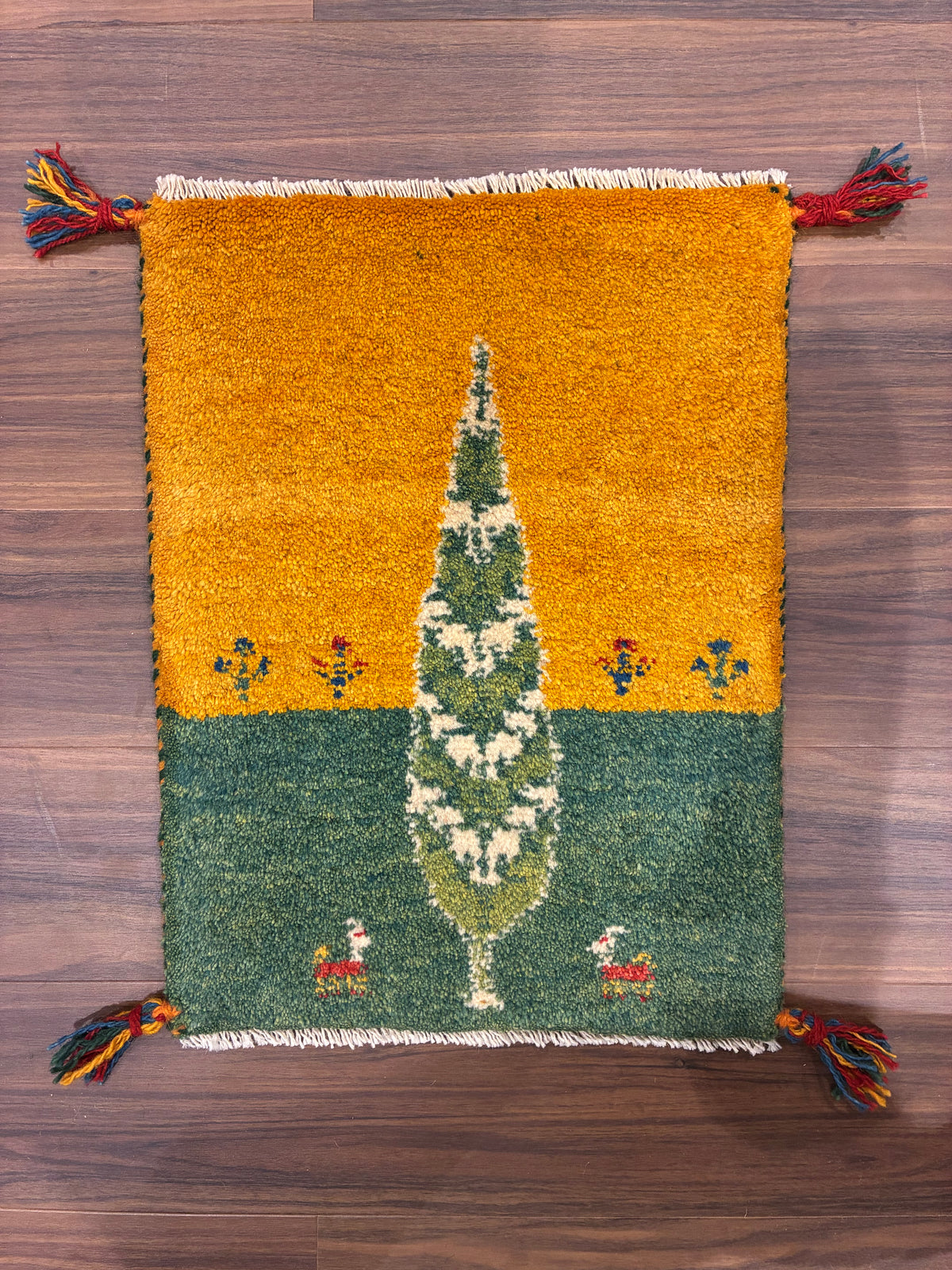【千葉店】ギャッベ 52cm x 40cm NN20382