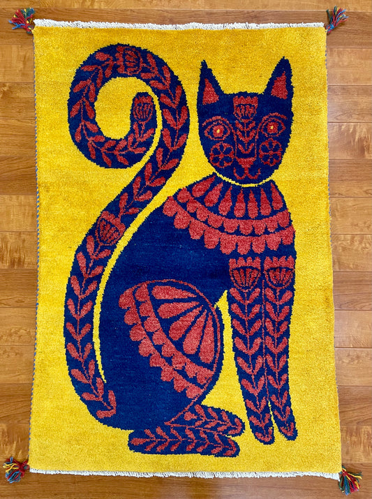【オンライン限定】ギャッベ 120cm x 82cm RJ13124