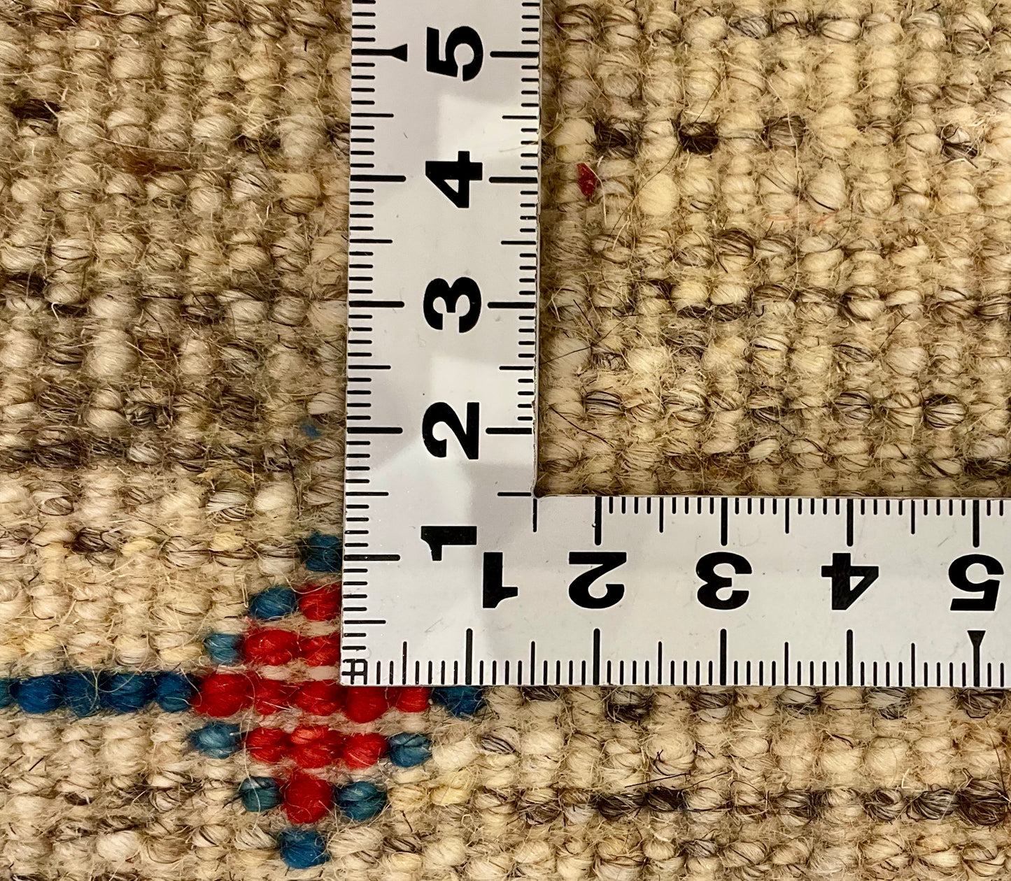 ギャッベ 44cm x 42cm Z1775