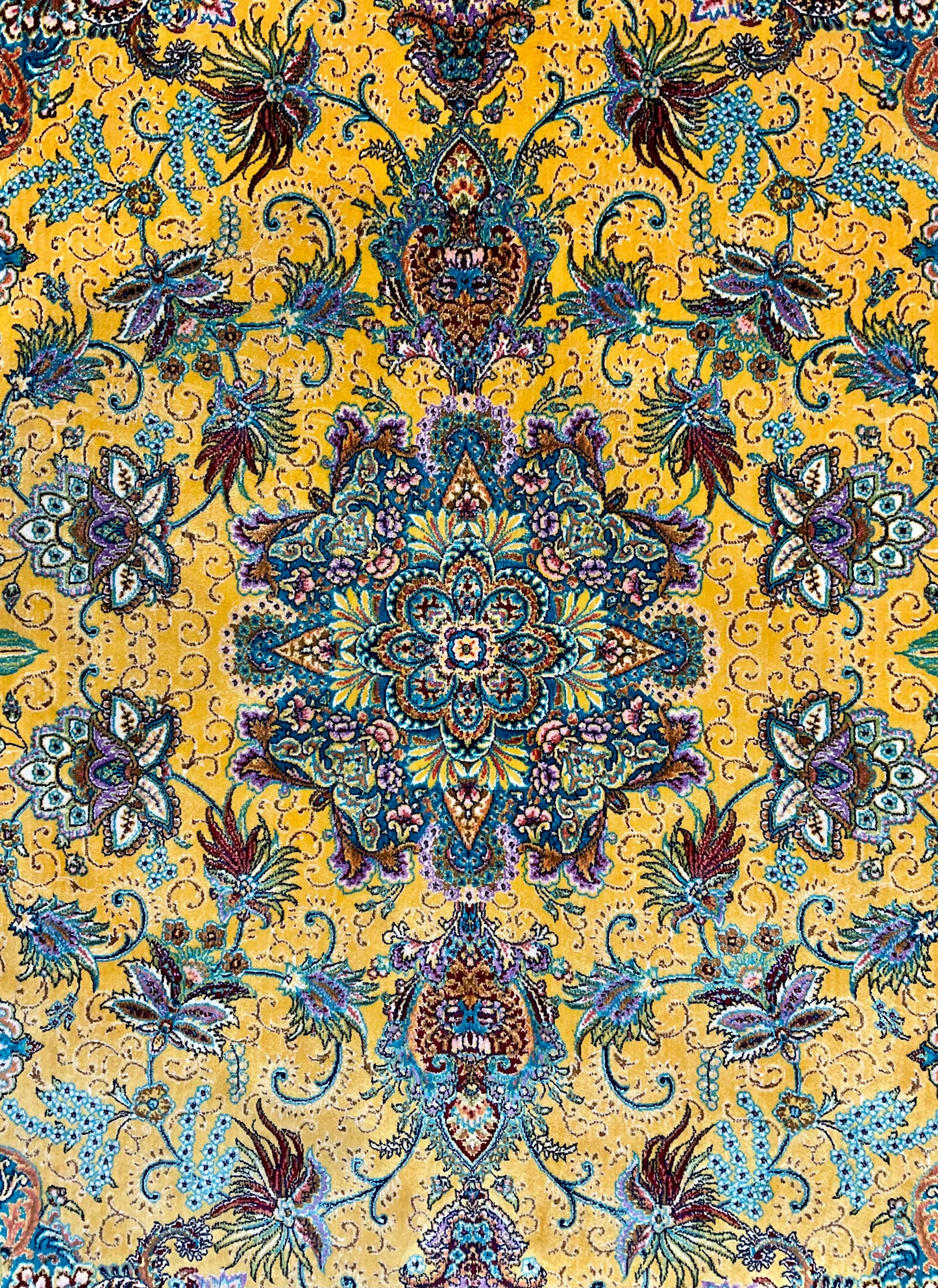 ペルシャンシルク 120cm x 80cm PS10435