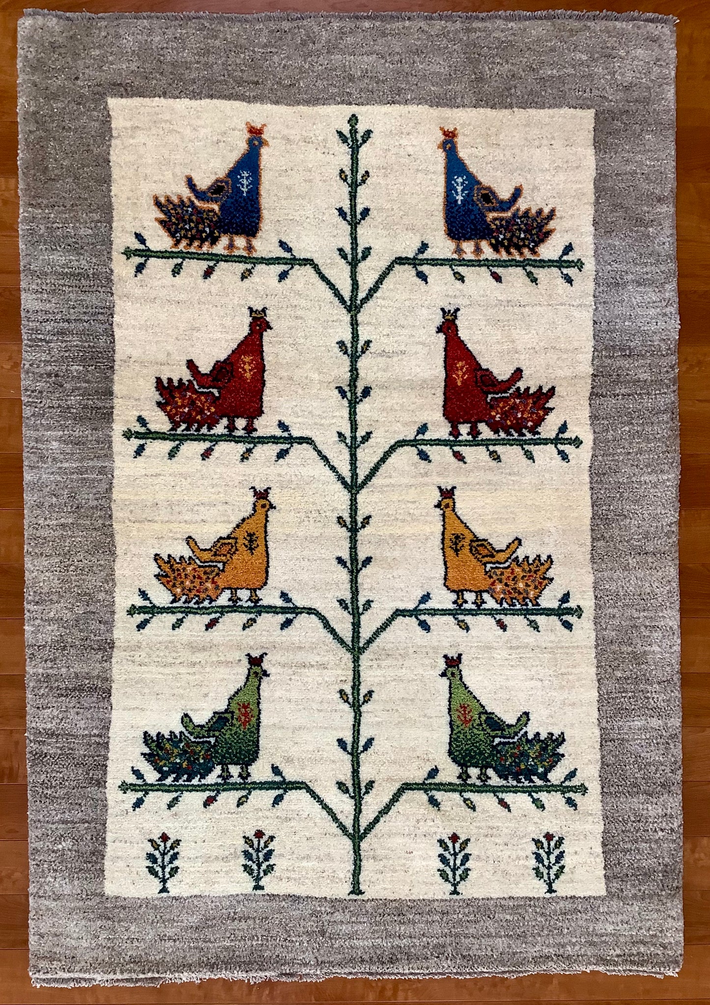 【オンライン限定】ギャッベ 177cm x 122cm RJ13115