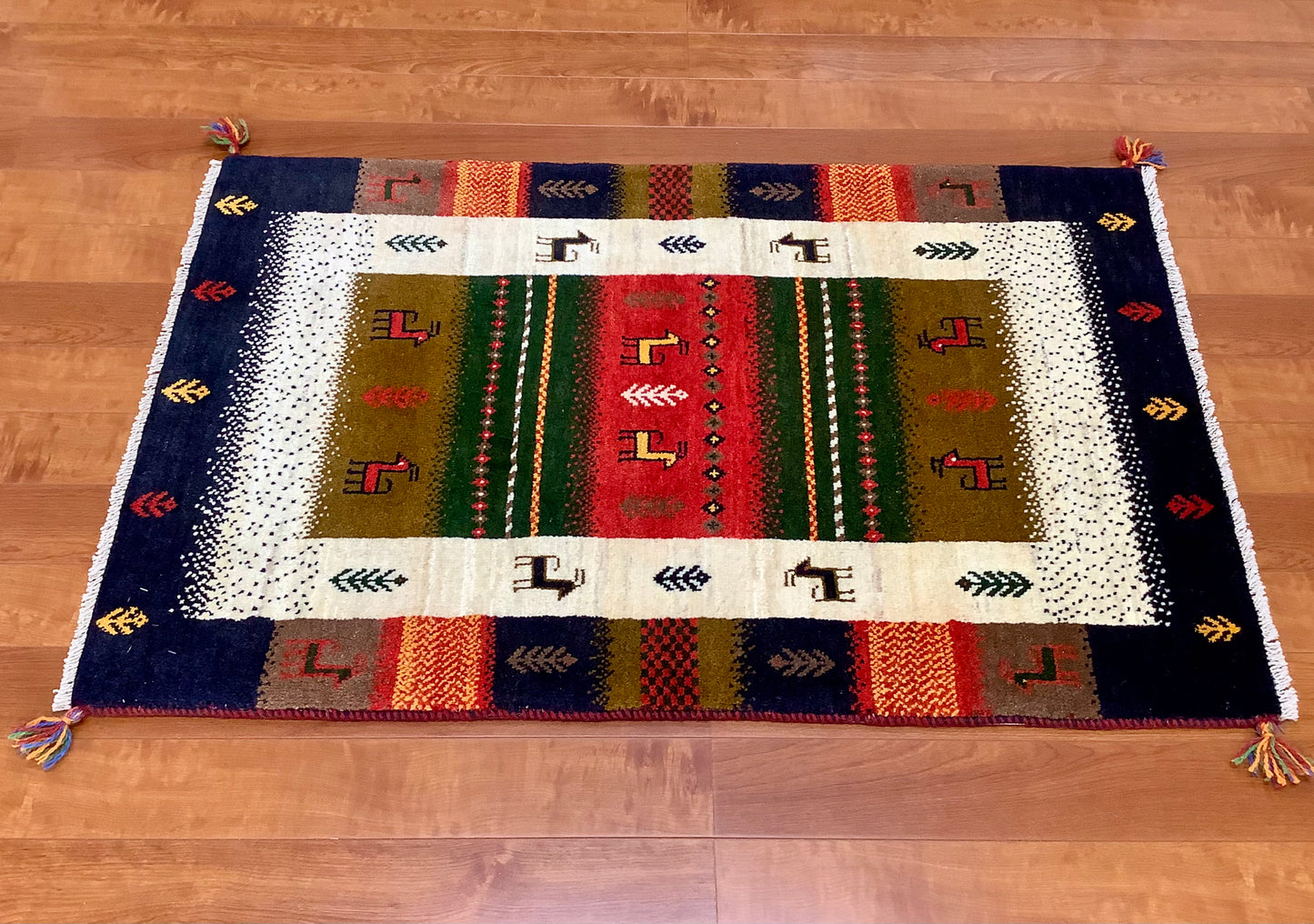 【オンライン限定】ギャッベ アマレバフト 127cm x 80cm RJ8737