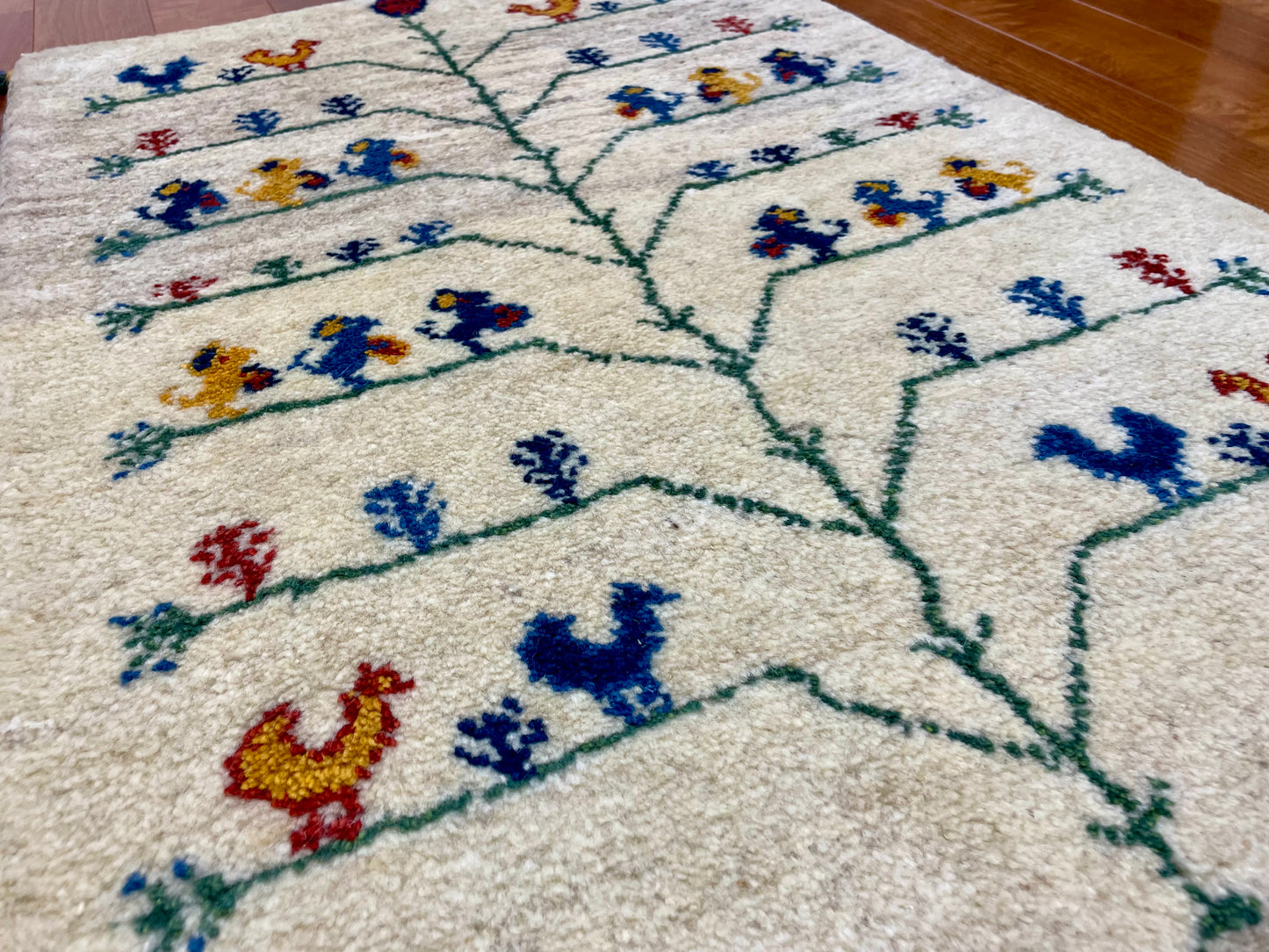 【オンライン限定】ギャッベ 90cm x 63cm RJ13706