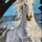 【額装】タブリーズ （白馬）アーリナサブ工房 89cm x 68cm NT8782