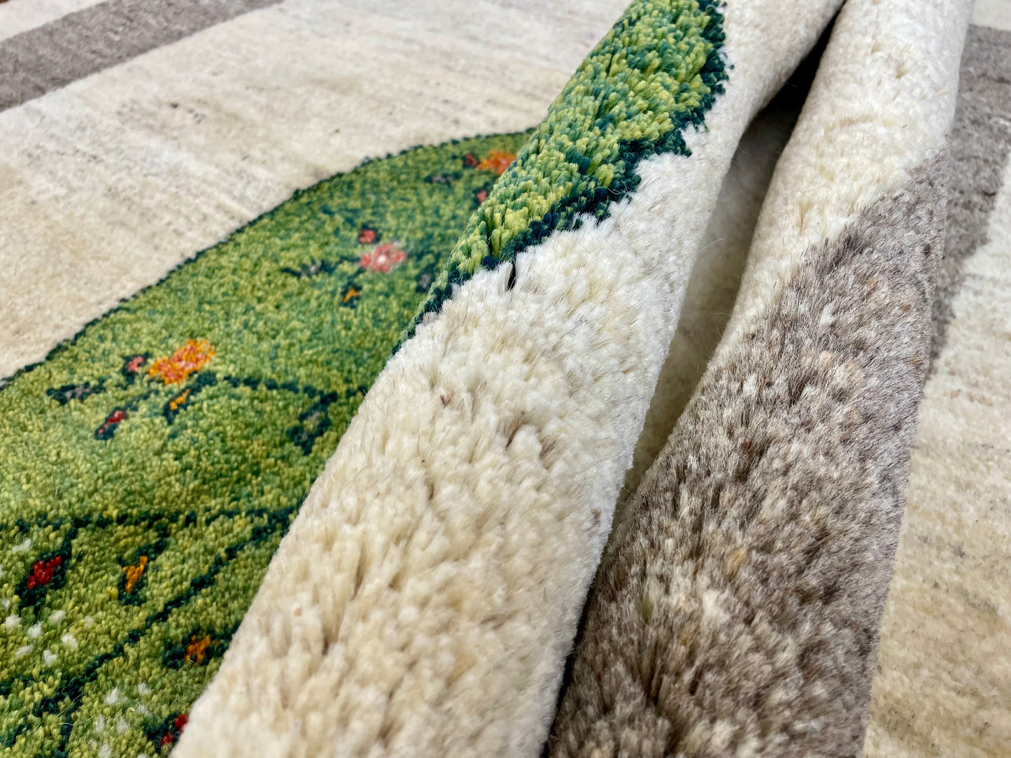 【オンライン限定】ギャッベ  193cm x 155cm RJ10613