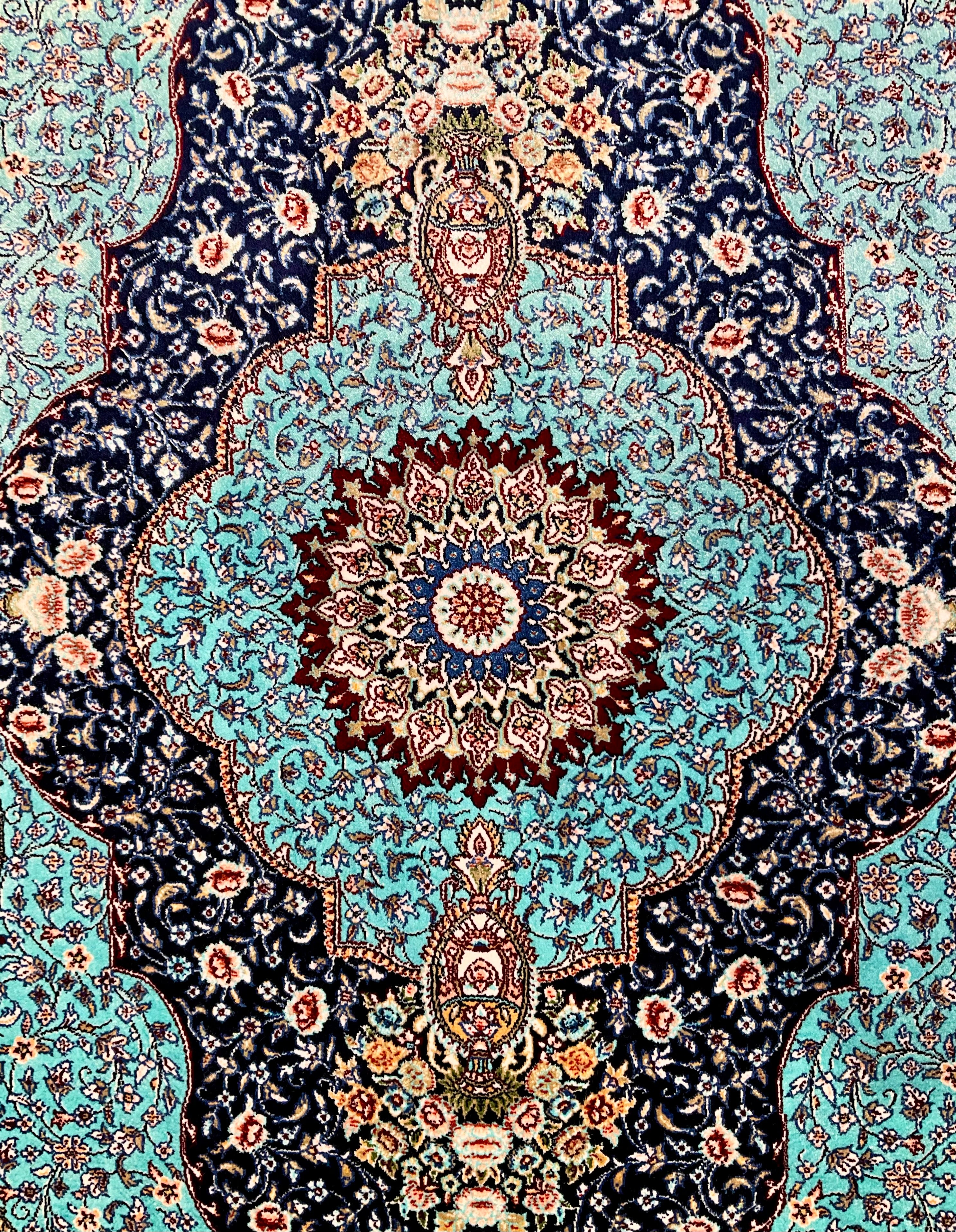 ペルシャンシルク 120cm x 80cm PS11812 – ペルシャ絨毯専門店