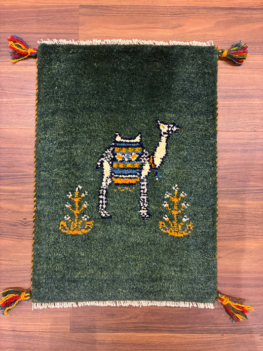 【千葉店】ギャッベ 58cm x 42cm NN19059