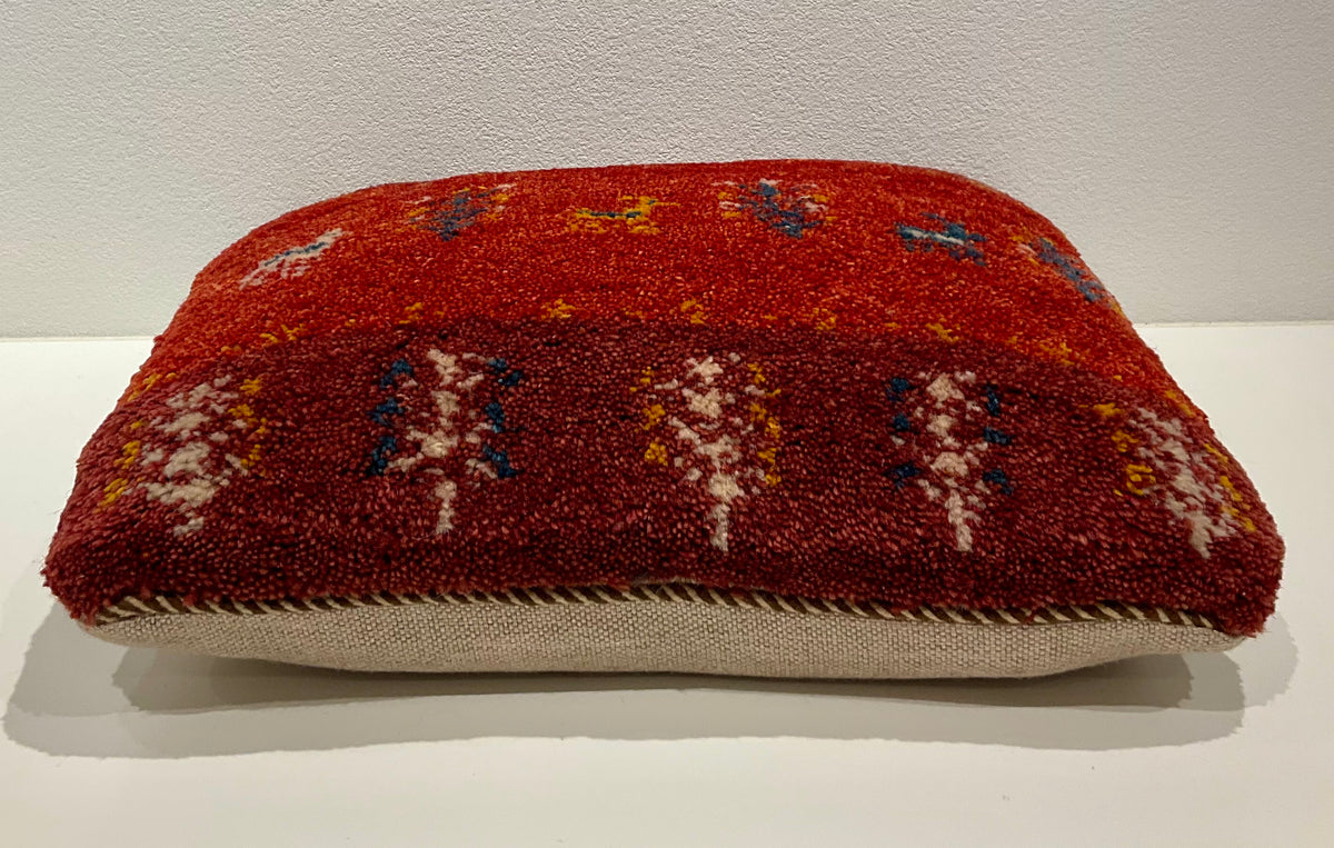 【福岡店】ギャッベクッション 41cm x 40cm Z2885