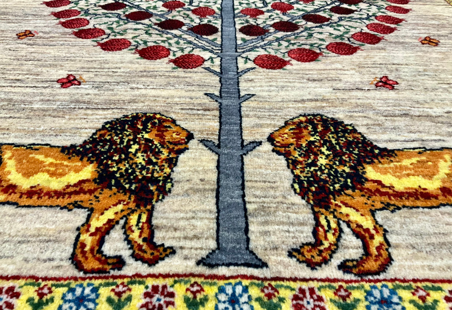 カシュクリギャッベ  200cm x 152cm RJ16073