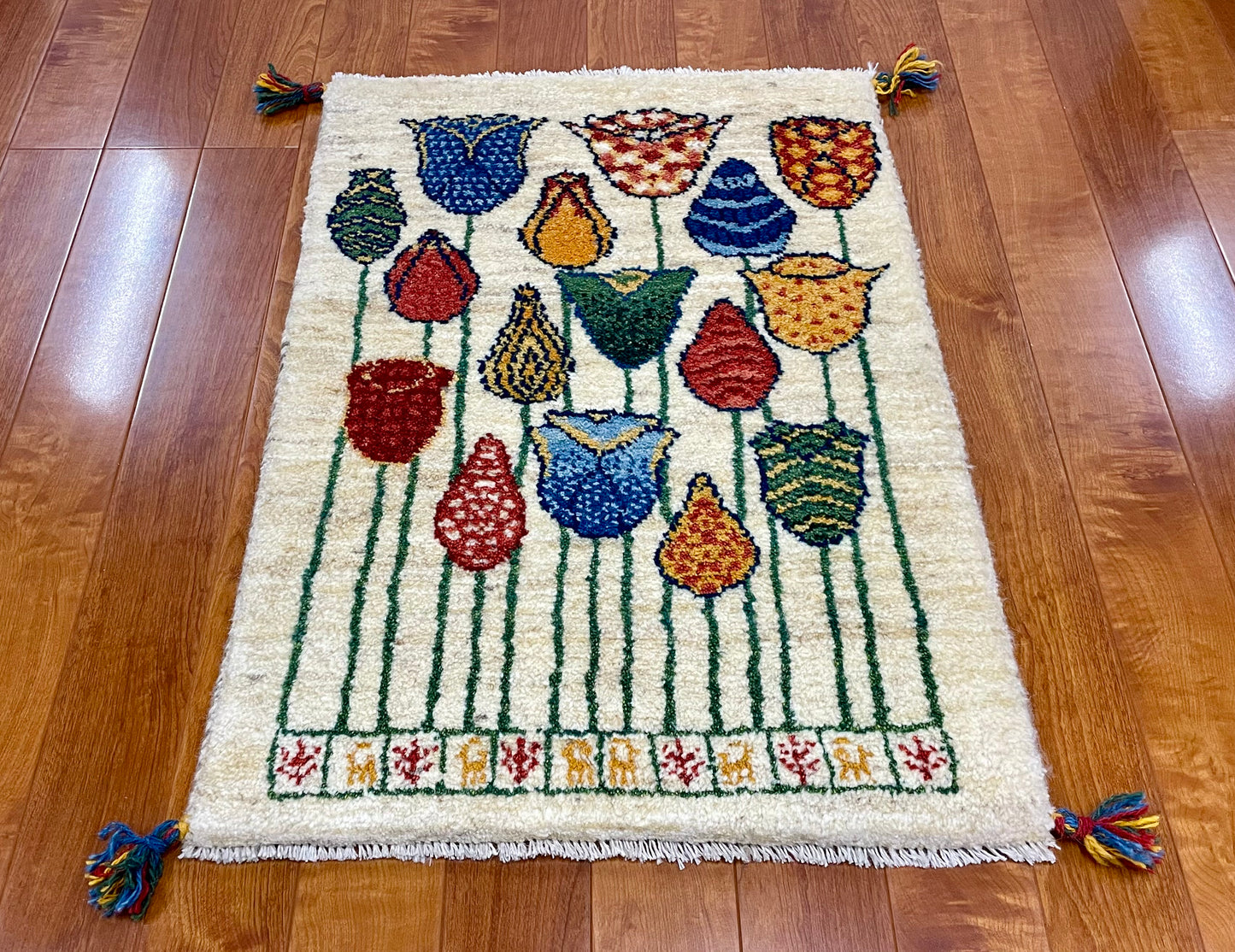 【オンライン限定】ギャッベ 88cm x 62cm RJ13735