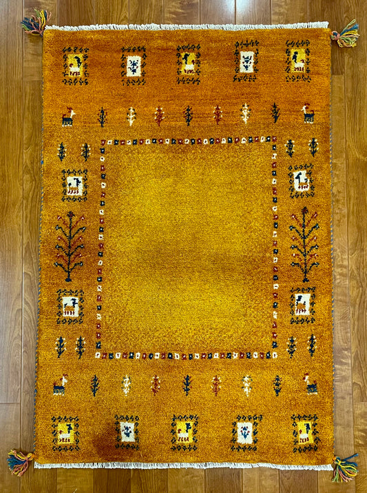 【オンライン限定】ギャッベ 120cm x 82cm RJ7175