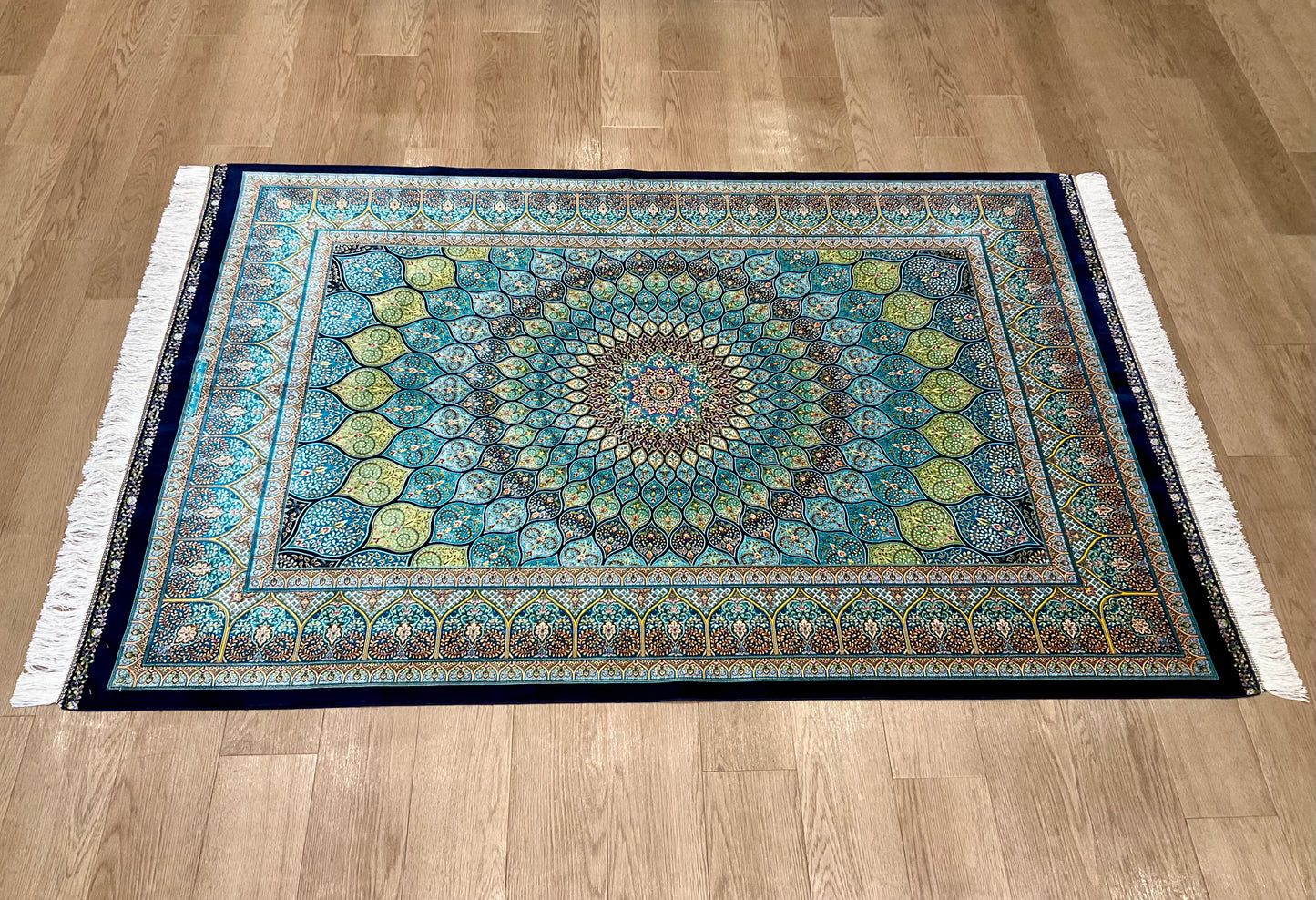 ペルシャンシルク 200cm x 135cm PS11908