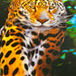 【額装】タブリーズ （豹）アラベルディ工房 92cm x 67cm PS8573