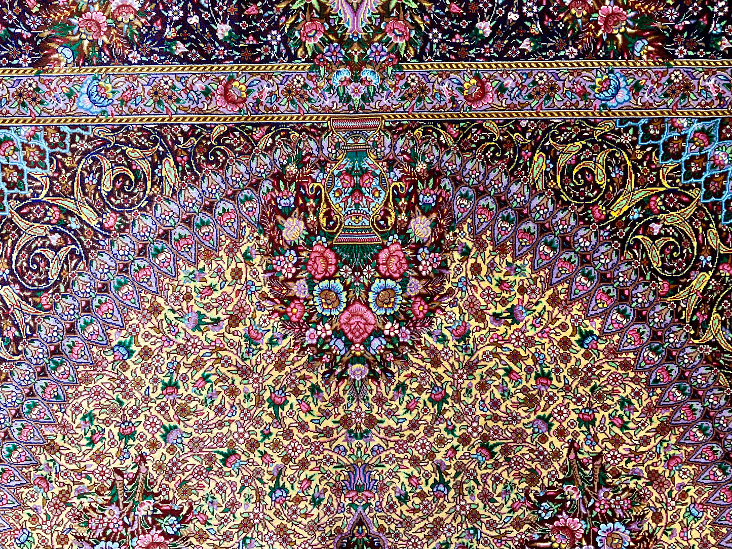 クム モハンマディ工房 207cm x 135cm NT15027