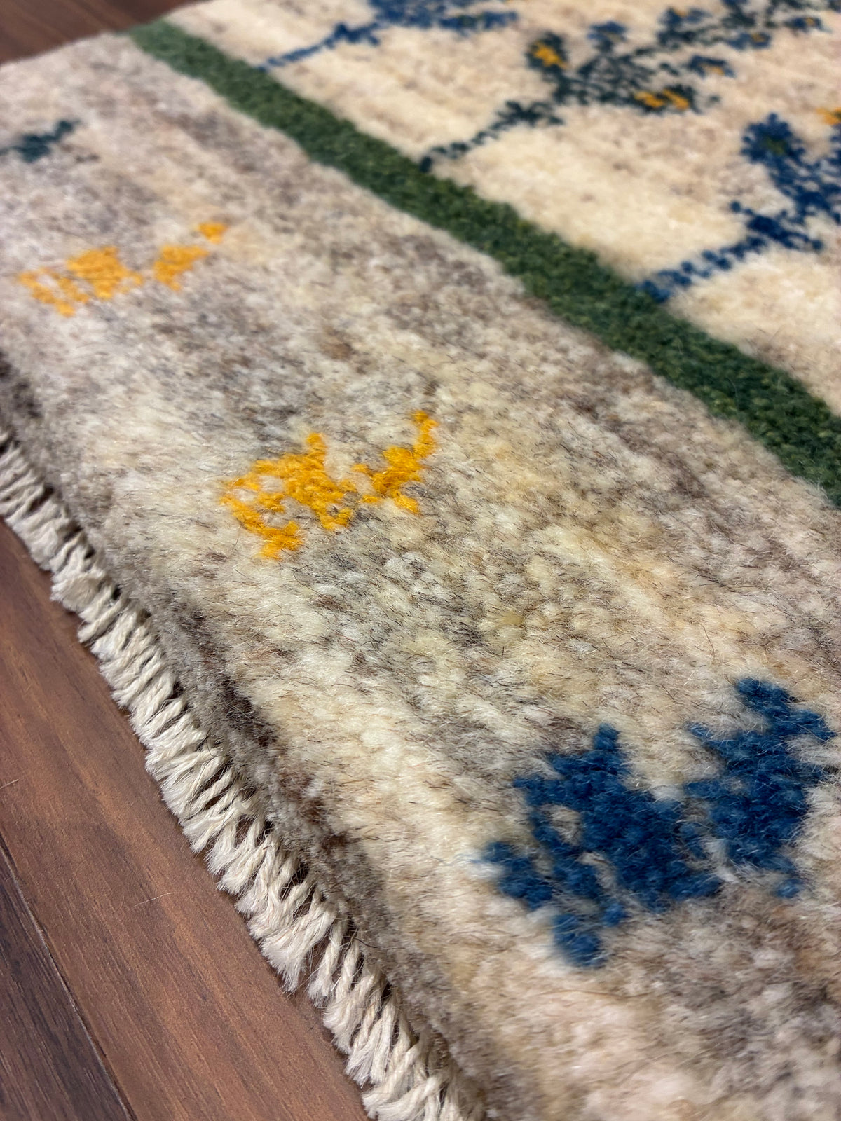 【千葉店】ギャッベ 56cm x 39cm NN19623