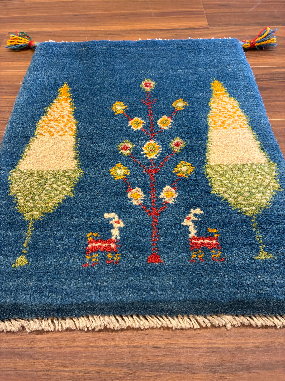 【千葉店】ギャッベ 53cm x 42cm NN20177