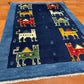 【オンライン限定】ギャッベ 122cm x 85cm RJ12774