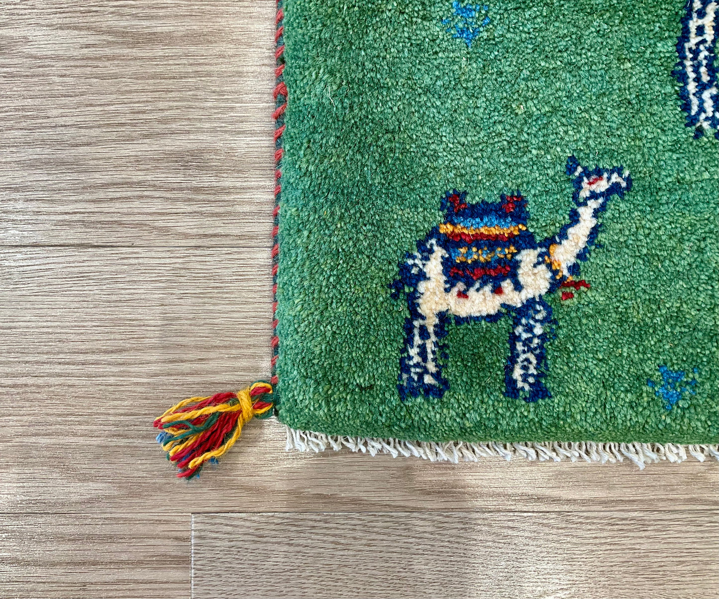 ギャッベ 46cm x 41cm Z965