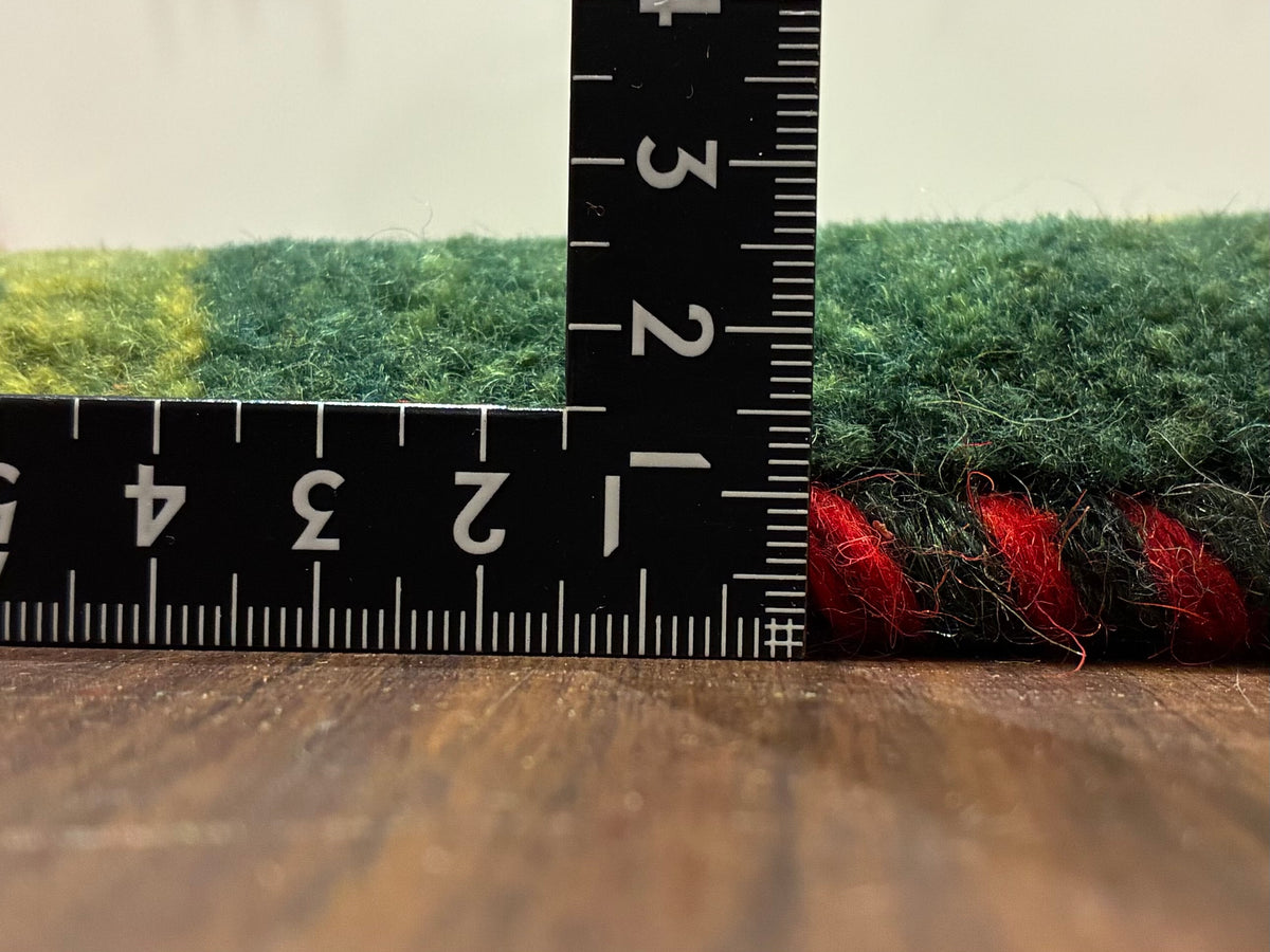 【千葉店】ギャッベ 43cm x 41cm Z3042