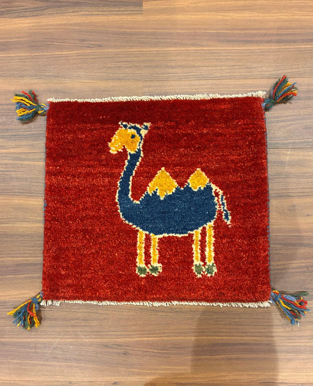 【千葉店】ギャッベ 45cm x 40cm T8362