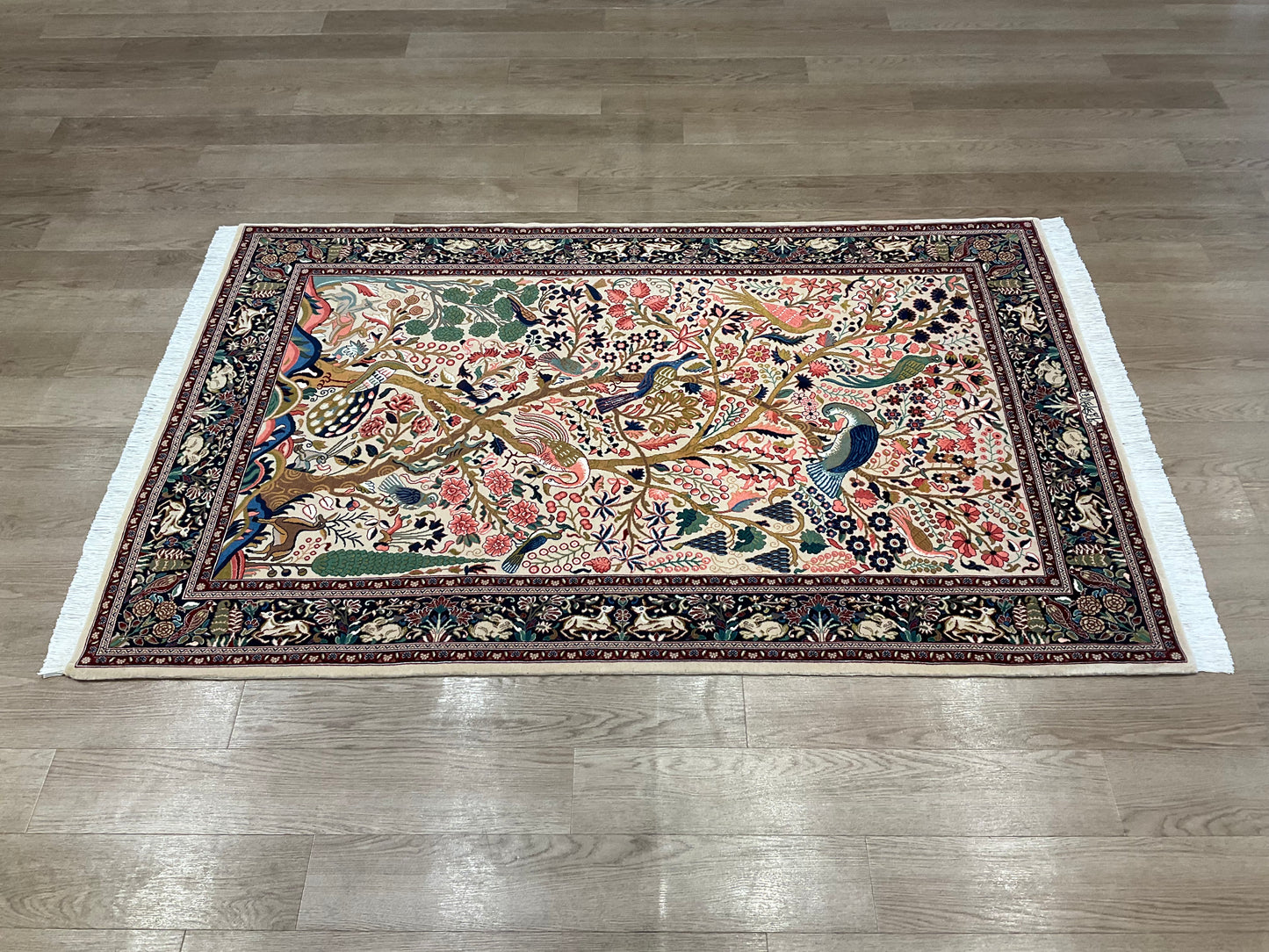 カシャーン(カシャン) 210cm x 134cm PS8633